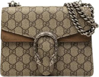 Gucci Pre-owned Dionysus Crossbody Bag - Dames - Vintage Schoudertas - Beige - ONE Size - Leer - Vintage