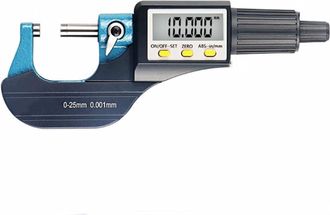 OEM N/b 0-25 Micr&oacute;metro Digital De Alta Precisi&oacute;n Con Di&aacute;metro Exterior, Cabezal Lateral De Carburo, Resistente Al Desgaste Y Duradero, Con Trinquete Gira
