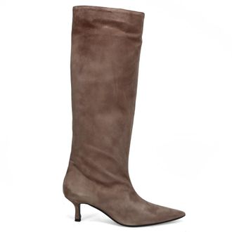 Sangiorgio Schoenen, Dames, Bruin, 40 EU, Su&egrave;de, Heeled Boots