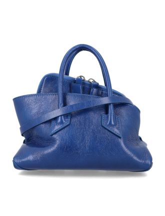 The Attico Blue La Passeggiata Mini Satchel