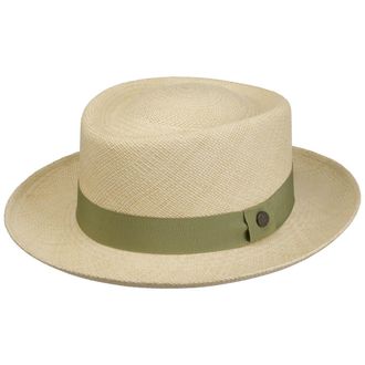 Lierys Medium Brim Pork Pie Panamahoed by Lierys