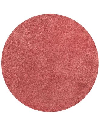 Jonathan Y Designs Jonathan Y Haze Solid Low-Pile Red 4 Polypropylene Rug