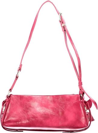 Desigual Borsa a tracolla con accento floreale - - Bags - Donna - Rosa - ONE SIZE