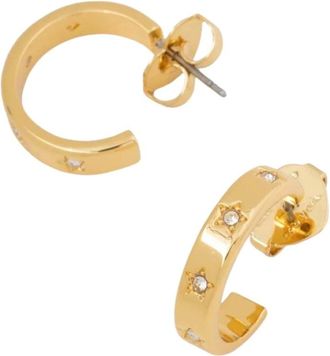 Kate Spade New York Accessoires, Dames, Geel, ONE Size, Set In Stone Ster Oorringen