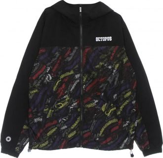 Octopus windjak - Heren - Windbreakers - Zwart - S - Fitness