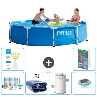 Intex Piscina Con Estructura Redonda - 305x76 Cm - 7-piezas S54