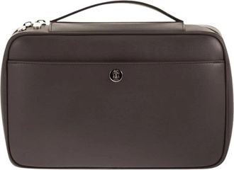 Brunello Cucinelli Toilet Bags - unisex - Toilettassen - Bruin - ONE Size - Tassen