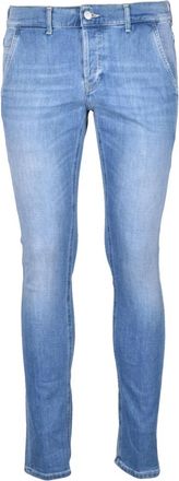 Dondup Konor Jeans - Heren - Slim Fit Jeans - Blauw - W32 - Katoen - Jeans