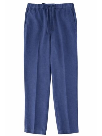 120% Lino Linen Relaxed Fit Straight Pants