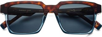 Etnia Barcelona Gabriele Polarized HVPT Mens Sunglasses Blue Size 54