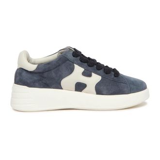 Hogan Su&egrave;de Schoenen met Memory Foam Technologie - Dames - Sneakers - Blauw - 36 EU - Su&egrave;de - Schoenen
