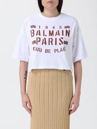 Balmain T-Shirts BALMAIN Donna colore Bianco
