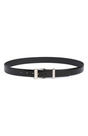 Khaite Manhattan Belt in Black/Silver at Nordstrom, Size 100
