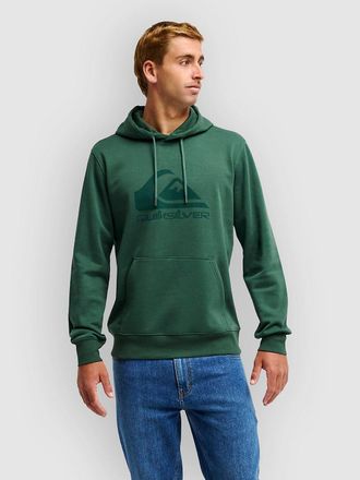 Quiksilver Comp Logo Felpa con Cappuccio verde