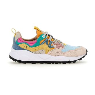 Flower Mountain Sneakers, female, Multicolor, Size: 9 US Pastel Multicolour Outdoor Trainers