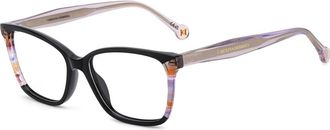Carolina Herrera HER 0343 SDK Eyeglasses - Dames - Brillen - Zwart - 53 MM - Accessoires