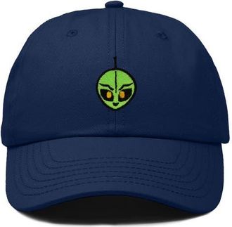 Dalix Duder Alien Dad Cap in Navy Blue at Nordstrom