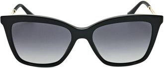 Bulgari Ladies Black Square Sunglasses 0BV8257-504/13-1