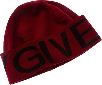 Givenchy Jacquard Wool Beanie