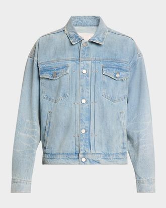 Purple Men & apos;s P008 Dust Bowl Trucker Jacket
