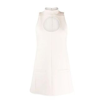Courrèges Mujer, Vestidos, Beige, Talla: S