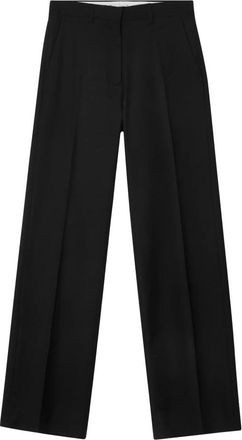 Dagmar Elegante Pantalon de Costume - Dames - Straight fit broeken - Zwart - M - Wol - Broeken