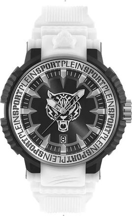 Plein Sport Womens PSEDA0224 Tiger Power Watch - White - One Size