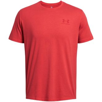 Under Armour Mens Sportstyle Short Sleeve T-Shirt Red XXL