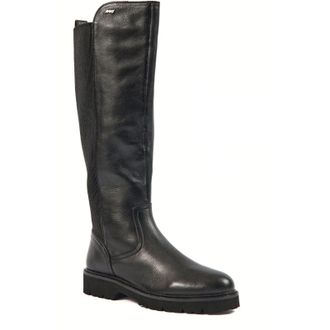 Pod Hannah Leather/Textile WoMens Black Boots - Size UK 5.5