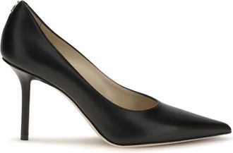 Jimmy Choo London Black Pointed-toe Pumps