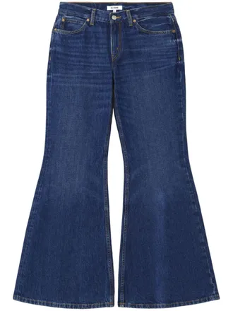 Re/Done Baggy flared broek - Blauw