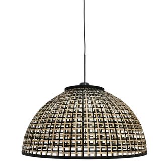 Steinhauer Steinhauer - L&aacute;mpara Colgante - Sparkled Light - Natural Negro