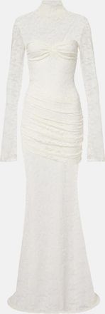 Bananhot Abito lungo Francisca in pizzo