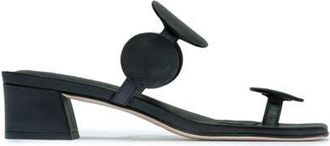 Bernardo Jupiter Moon Heeled Sandal in Black at Nordstrom, Size 9.5