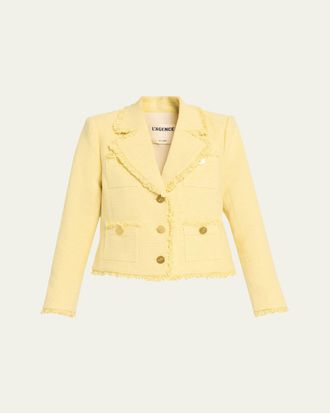 L'agence Sylvia Tweed Jacket