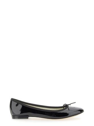 Repetto Womens Ballerina Cendrillon Black Leather Calf Shoe