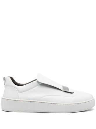 Sergio Rossi SR1 Addict leather sneakers - White