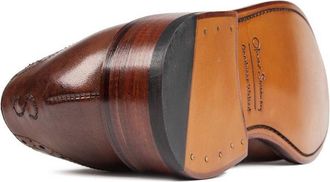 Oliver Sweeney Mens Aldeburgh Shoes - Tan Leather - Size UK 9