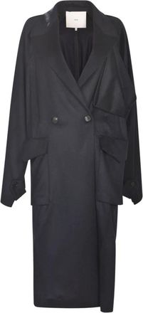 SETCHU Stijlvolle Jassen - Dames - Mantel - Zwart - M - Jassen