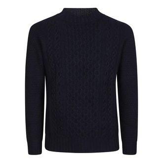 Drumohr Hombre, Jerseys, Azul, Talla: M