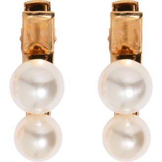 Jennifer Behr Gretel Faux Pearl Hair Clips at Nordstrom