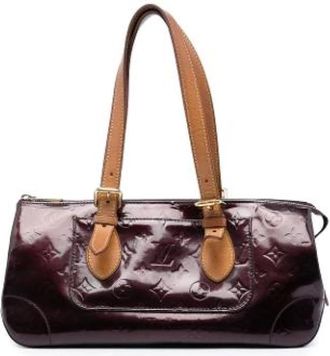 Louis Vuitton Pre-owned Rosewood Avenue - Dames - Vintage Handtas - Paars - ONE Size - Leer - Vintage