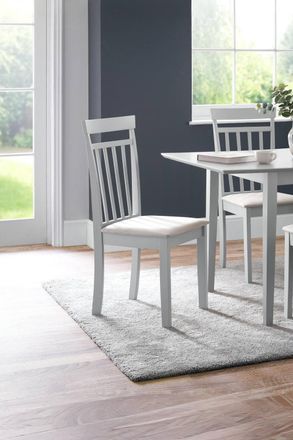 Julian Bowen Coast Dining Chair (Set of 2) in Grey
