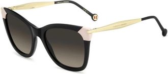 Carolina Herrera Authentieke Stijlvolle Zonnebril Premium Kwaliteit - unisex - Zonnebrillen - Zwart - 54 MM - Accessoires
