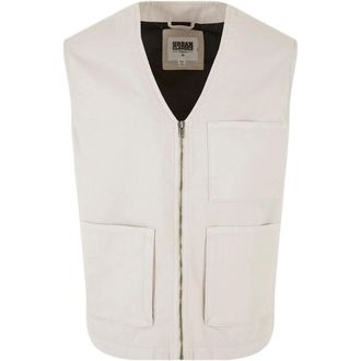 Urban Classics Heren Biologisch Katoenen Gilet (Wolk)
