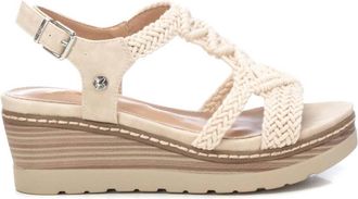 Xti Womens Wedge Sandals In Ice