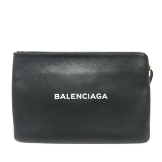 Balenciaga Pre-owned Clutches, unisex, Black, Size: ONE SIZE Pre-owned Leather balenciaga-bags