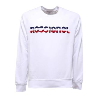 Rossignol Heren, Sweatshirts & Hoodies, Wit, Maat: S Katoen