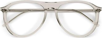 Saint Laurent Eyewear Occhiali tondi - Toni neutri