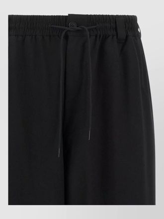 Yohji Yamamoto wool wide-leg tailored trousers
